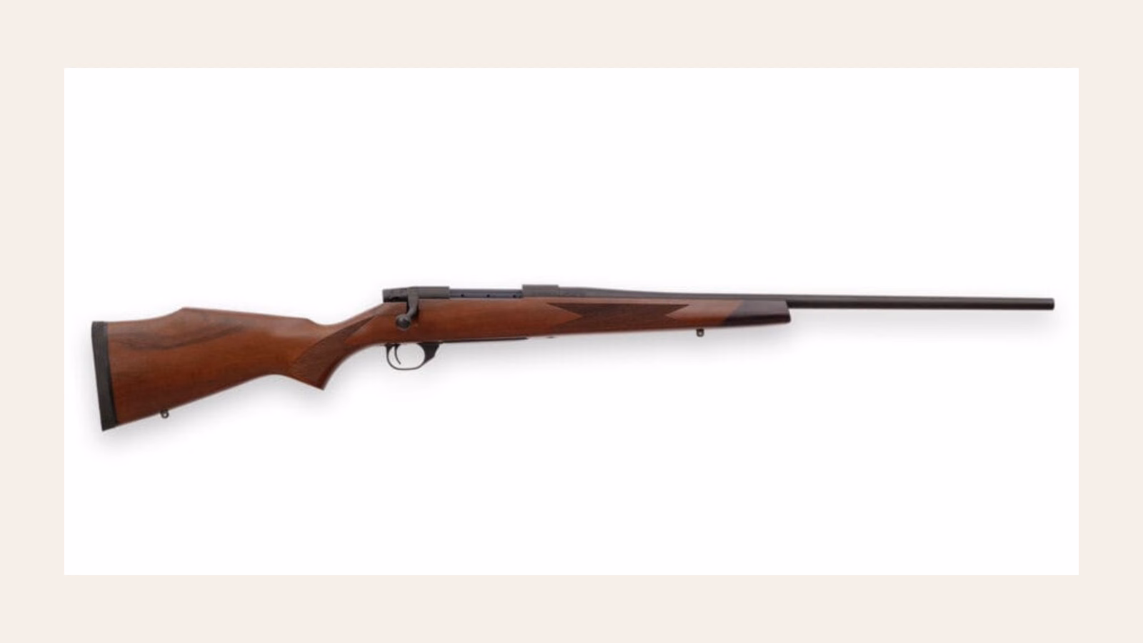 Weatherby Vanguard Sporter walnut hunting rifle in side profile